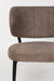 Eetkamerstoel Sanne Bruinie Polyester Bruin 72x62 cm-Eetkamerstoelen-Creating Home