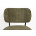 Eetkamerstoel Sanne Polyester Groen 64x56 cm