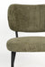 Eetkamerstoel Sanne Polyester Groen 64x56 cm-Eetkamerstoelen-Creating Home