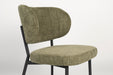Eetkamerstoel Sanne Polyester Groen 64x56 cm-Fauteuils-Creating Home