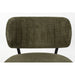 Eetkamerstoel Sanne Polyester Groen 72x62 cm