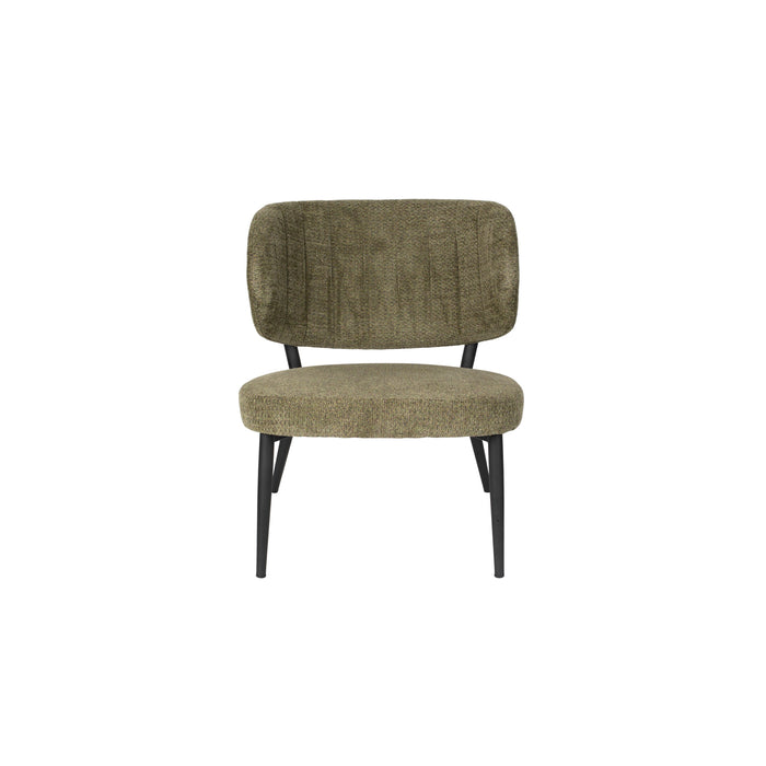 Eetkamerstoel Sanne Polyester Groen 72x62 cm-Eetkamerstoelen-Creating Home