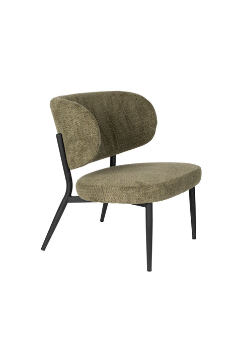 Eetkamerstoel Sanne Polyester Groen 72x62 cm-Eetkamerstoelen-Creating Home