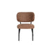 Eetkamerstoel Sanne Polyester Oranje 64x56 cm-Eetkamerstoelen-Creating Home