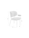 Eetkamerstoel Sanne Polyester Oranje 64x56 cm-Eetkamerstoelen-Creating Home