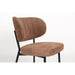 Eetkamerstoel Sanne Polyester Oranje 64x56 cm-Eetkamerstoelen-Creating Home