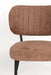 Eetkamerstoel Sanne Polyester Oranje 64x56 cm-Fauteuils-Creating Home