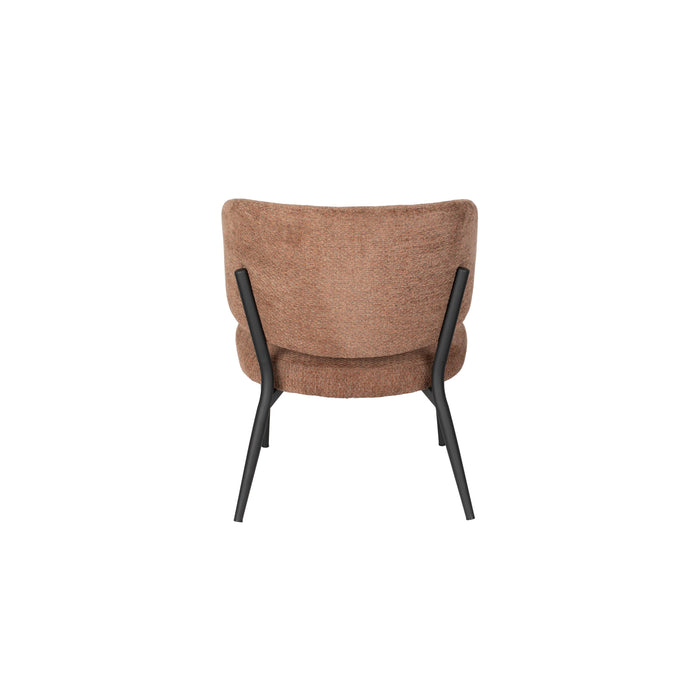 Eetkamerstoel Sanne Polyester Oranje 72x62 cm-Eetkamerstoelen-Creating Home