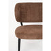 Eetkamerstoel Sanne Polyester Oranje 72x62 cm-Eetkamerstoelen-Creating Home