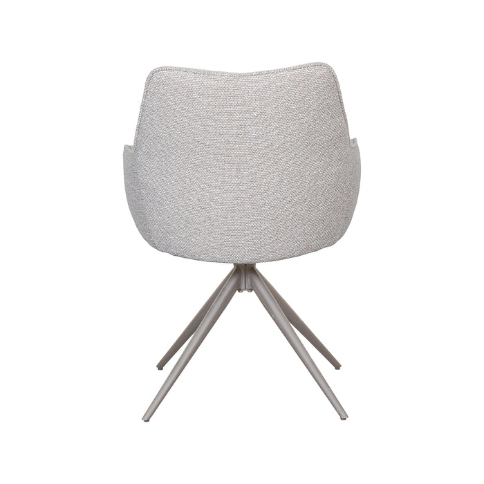 Eetkamerstoel Sawa Bouclé Beige-Eetkamerstoelen-LABEL51