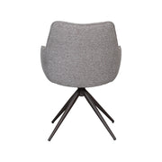 Eetkamerstoel Sawa Bouclé Mushroom 58x83x60 cm-Eetkamerstoelen-LABEL51