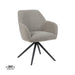Eetkamerstoel Sayuri - Mushroom - Royal Boucle - Draaibaar-Eetkamerstoelen-LABEL51