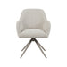 Eetkamerstoel Sayuri - Naturel - Royal Boucle - Taupe Metalen-Eetkamerstoelen-LABEL51