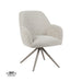 Eetkamerstoel Sayuri - Naturel - Royal Boucle - Taupe Metalen-Eetkamerstoelen-LABEL51