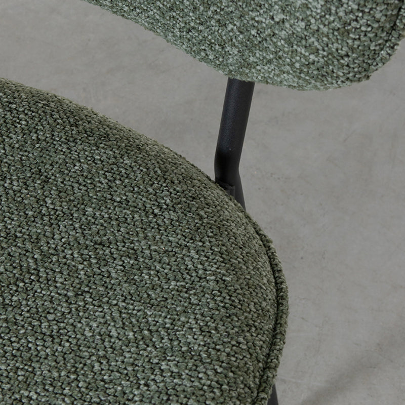 Eetkamerstoel Senn Forest Royal Boucle 59x53x85 cm-Eetkamerstoelen-LABEL51