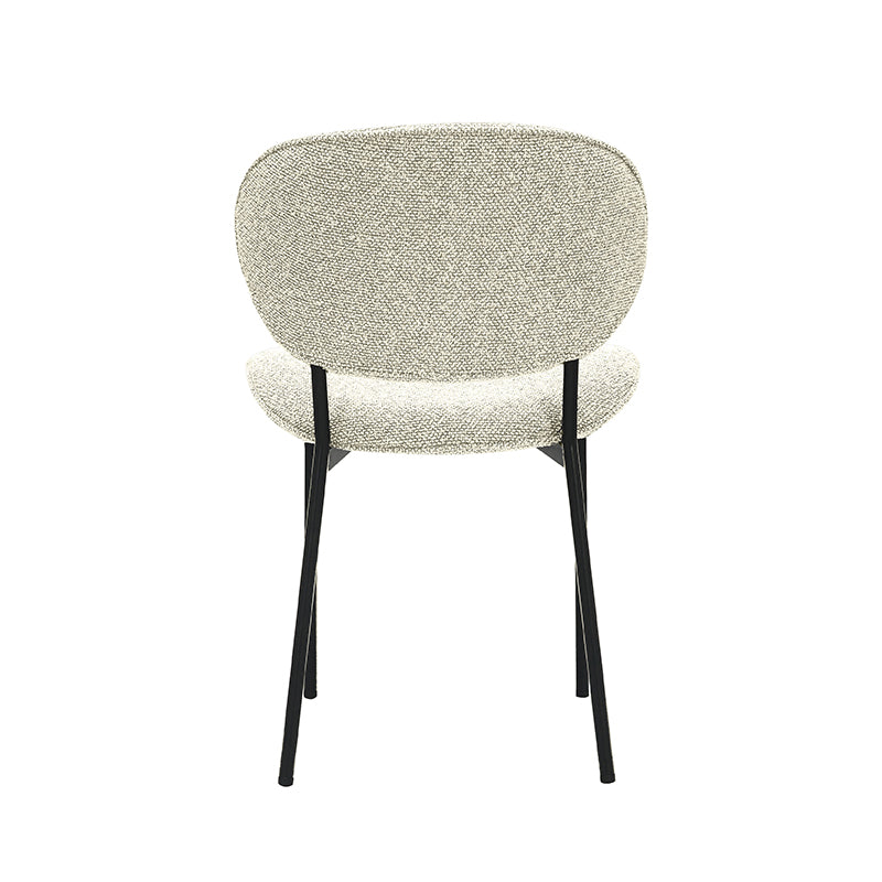 Eetkamerstoel Senn Naturel Royal Boucle 59x53x85 cm-Eetkamerstoelen-LABEL51