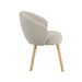 Eetkamerstoel Shiro - Naturel - Royal Boucle - Naturel Houten...-Eetkamerstoelen-LABEL51