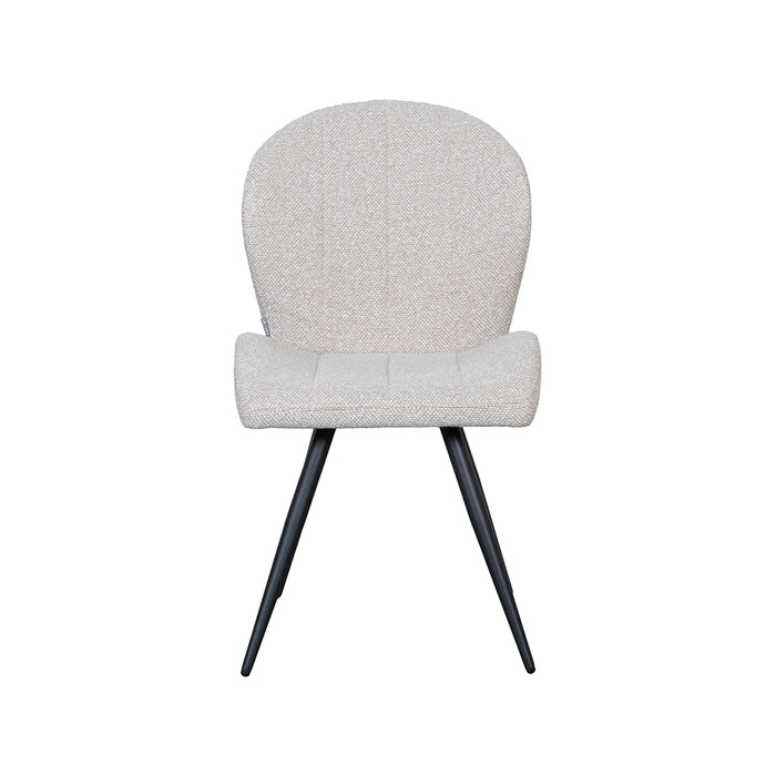Eetkamerstoel Sil Bouclé Beige-Eetkamerstoelen-LABEL51