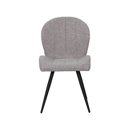 Eetkamerstoel Sil Bouclé Mushroom 51x62x88 cm 180154340-Eetkamerstoelen-LABEL51