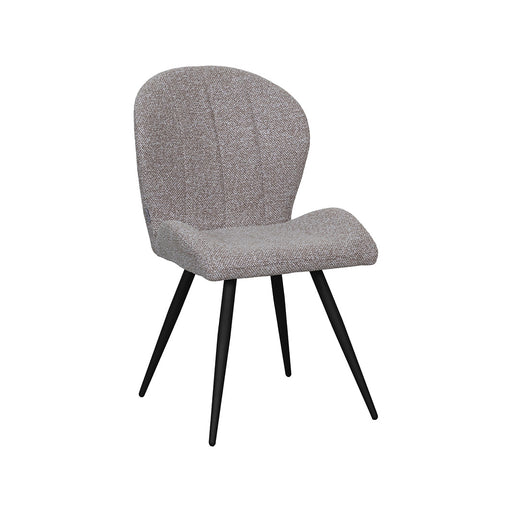 Eetkamerstoel Sil Bouclé Mushroom 51x62x88 cm 180154340-Eetkamerstoelen-LABEL51
