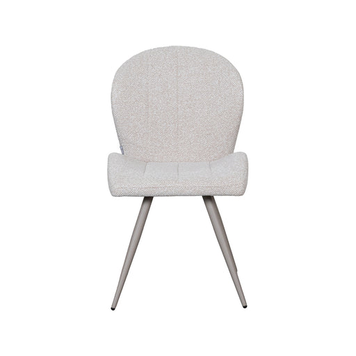 Eetkamerstoel Sil Bouclé Naturel 51x62x88 cm 180154342-Eetkamerstoelen-LABEL51
