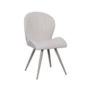 Eetkamerstoel Sil Bouclé Naturel 51x62x88 cm 180154342-Eetkamerstoelen-LABEL51