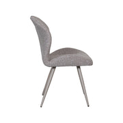 Eetkamerstoel Silly Bouclé Mushroom 51x62x88 cm-Eetkamerstoelen-LABEL51