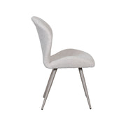 Eetkamerstoel Silly Bouclé Naturel 51x62x88 cm 180154339-Eetkamerstoelen-LABEL51