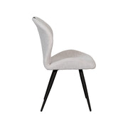 Eetkamerstoel Silly Bouclé Naturel 51x62x88 cm 180154351-Eetkamerstoelen-LABEL51