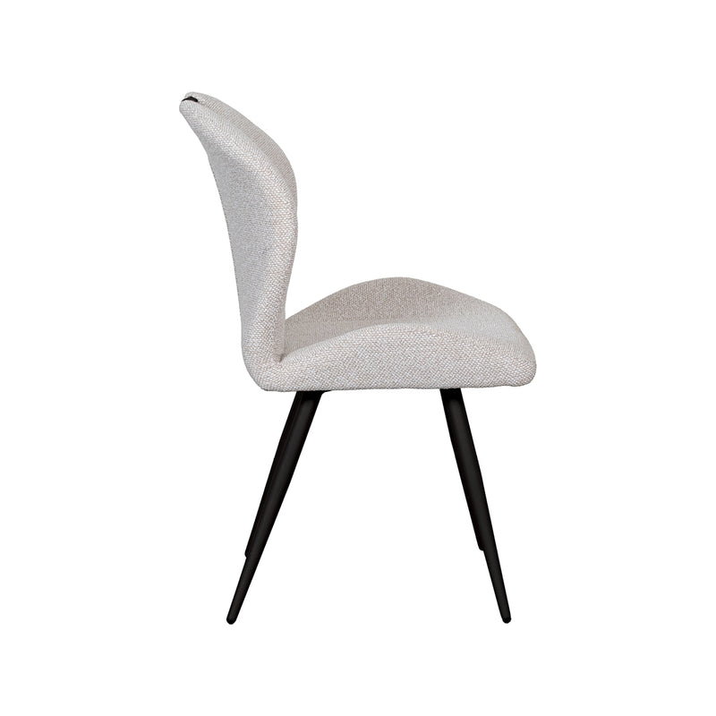Eetkamerstoel Silly Bouclé Naturel 51x62x88 cm 180154351-Eetkamerstoelen-LABEL51