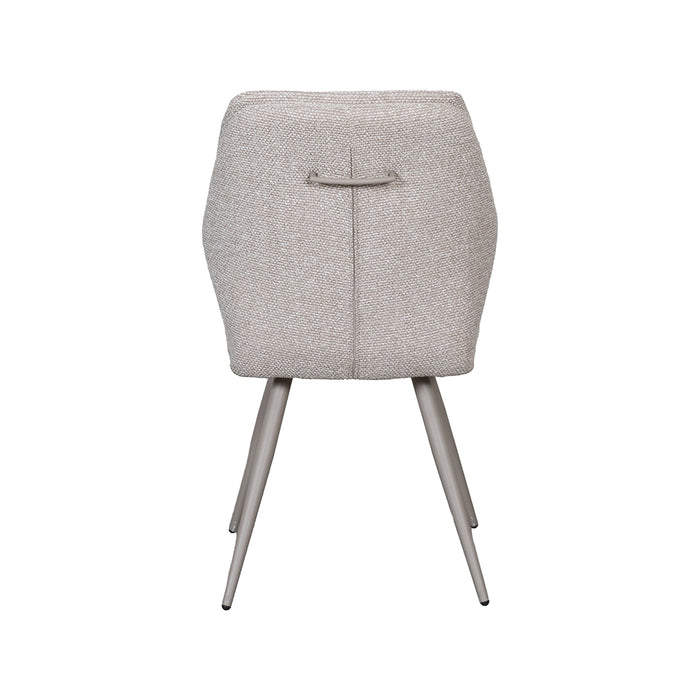 Eetkamerstoel Silvain Bouclé Beige-Eetkamerstoelen-LABEL51