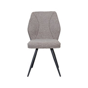 Eetkamerstoel Silvain Bouclé Mushroom 51x64x89 cm-Eetkamerstoelen-LABEL51