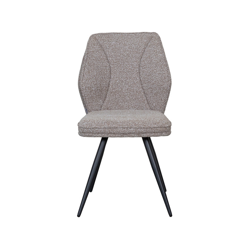 Eetkamerstoel Silvain Bouclé Mushroom 51x64x89 cm-Eetkamerstoelen-LABEL51