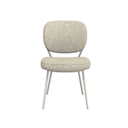 Eetkamerstoel Singapore Naturel Royal Boucle Taupe 49x63x90 cm-Eetkamerstoelen-LABEL51