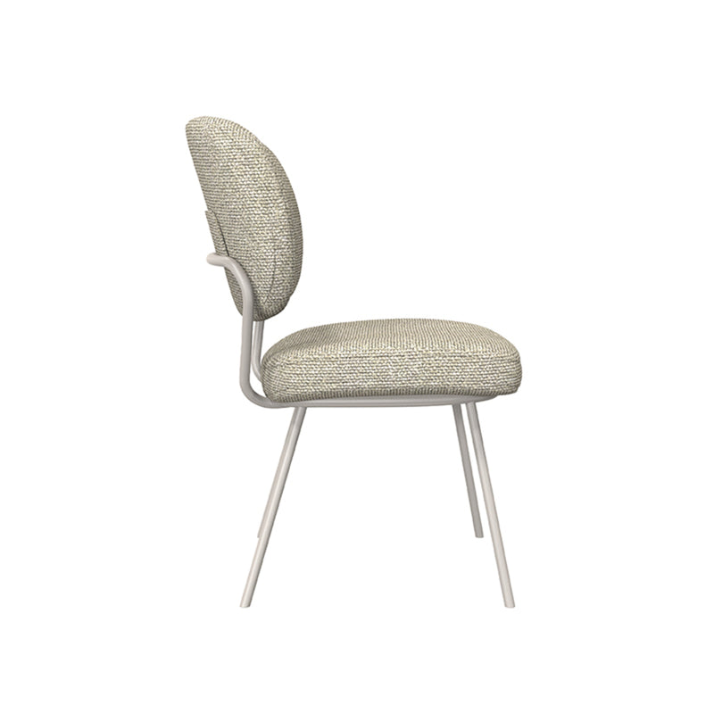 Eetkamerstoel Singapore Naturel Royal Boucle Taupe 49x63x90 cm-Eetkamerstoelen-LABEL51