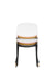 Eetkamerstoel Stacks Liver Polypropyleen Bruin 52.5x48.5 cm-Eetkamerstoelen-Creating Home