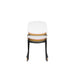 Eetkamerstoel Stacks Ochre Polypropyleen Geel 52.5x48.5 cm-Eetkamerstoelen-Creating Home