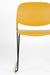 Eetkamerstoel Stacks Ochre Polypropyleen Geel 52.5x48.5 cm-Fauteuils-Creating Home
