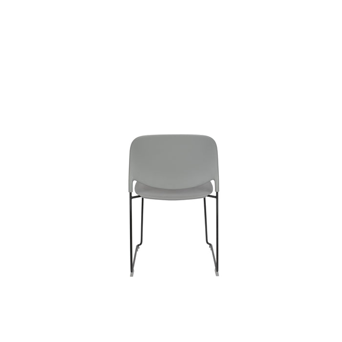 Eetkamerstoel Stacks Polypropyleen Grijs 52.5x48.5 cm-Eetkamerstoelen-Creating Home
