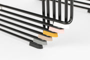 Eetkamerstoel Stacks Polypropyleen Grijs 52.5x48.5 cm-Eetkamerstoelen-Creating Home