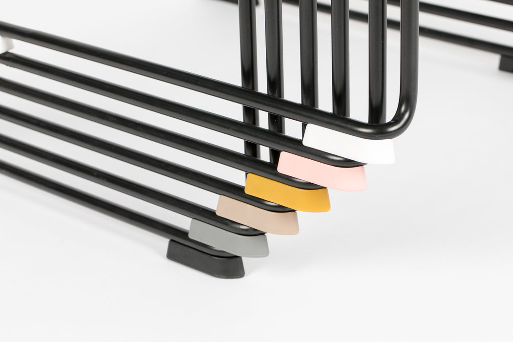 Eetkamerstoel Stacks Polypropyleen Grijs 52.5x48.5 cm-Eetkamerstoelen-Creating Home