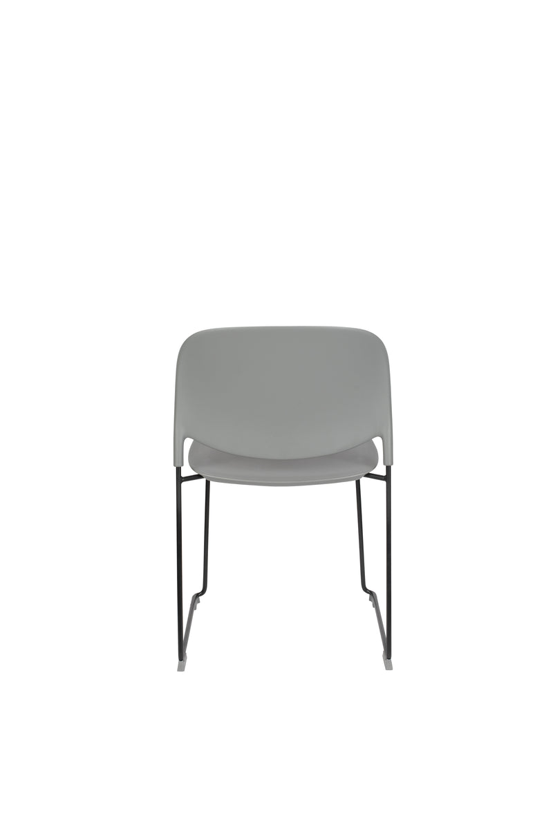 Eetkamerstoel Stacks Polypropyleen Grijs 52.5x48.5 cm-Eetkamerstoelen-Creating Home