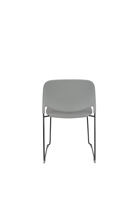Eetkamerstoel Stacks Polypropyleen Grijs 52.5x48.5 cm-Eetkamerstoelen-Creating Home