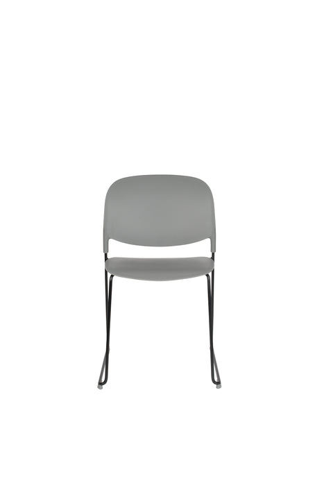 Eetkamerstoel Stacks Polypropyleen Grijs 52.5x48.5 cm-Fauteuils-Creating Home