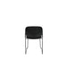 Eetkamerstoel Stacks Polypropyleen Zwart 52.5x48.5 cm-Eetkamerstoelen-Creating Home