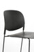 Eetkamerstoel Stacks Polypropyleen Zwart 52.5x48.5 cm-Fauteuils-Creating Home