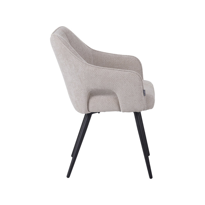 Eetkamerstoel Stan - Naturel - Elite-Eetkamerstoelen-LABEL51