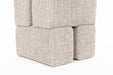 Eetkamerstoel Staple Stool Polyester, MDF Bruin, sfeerbeeld 4