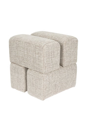 Eetkamerstoel Staple Polyester Bruin 40x40 cm-Krukken-Creating Home