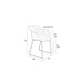 Eetkamerstoel Tango Polypropyleen Grijs 54x58 cm-Eetkamerstoelen-Creating Home